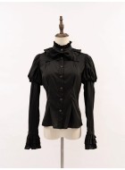 N.N.Star Dragon Bone Lily Black and White Blouse(Reservation/2 Colours/Full Payment Without Shipping)